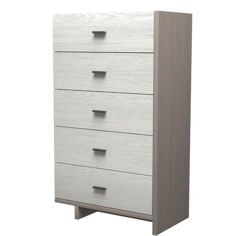 وحدة أدراج رولانا باللون الرمادي الفاتح