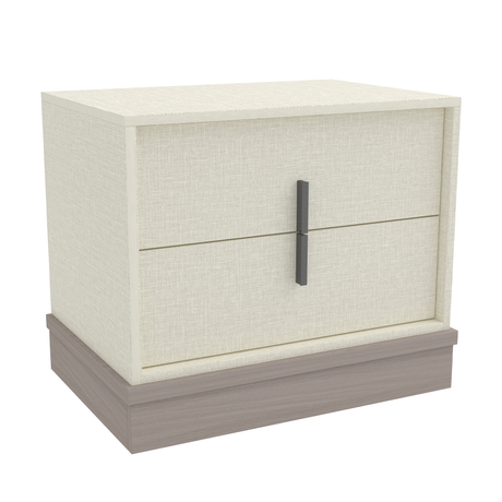 طاولة سرير جانبية كارمن باللون الكريمي