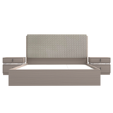 سرير ألينورا باللون البني