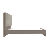 سرير ألينورا باللون البني