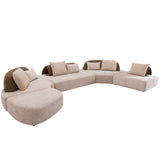 كنب زاوية أوڤارو متعدد الألوان