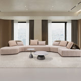 كنب زاوية أوڤارو متعدد الألوان