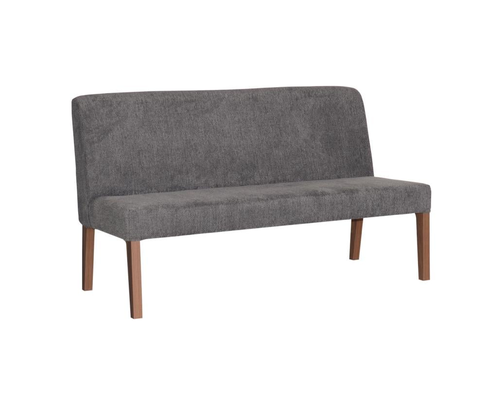 Casella two-seater sofa in gray