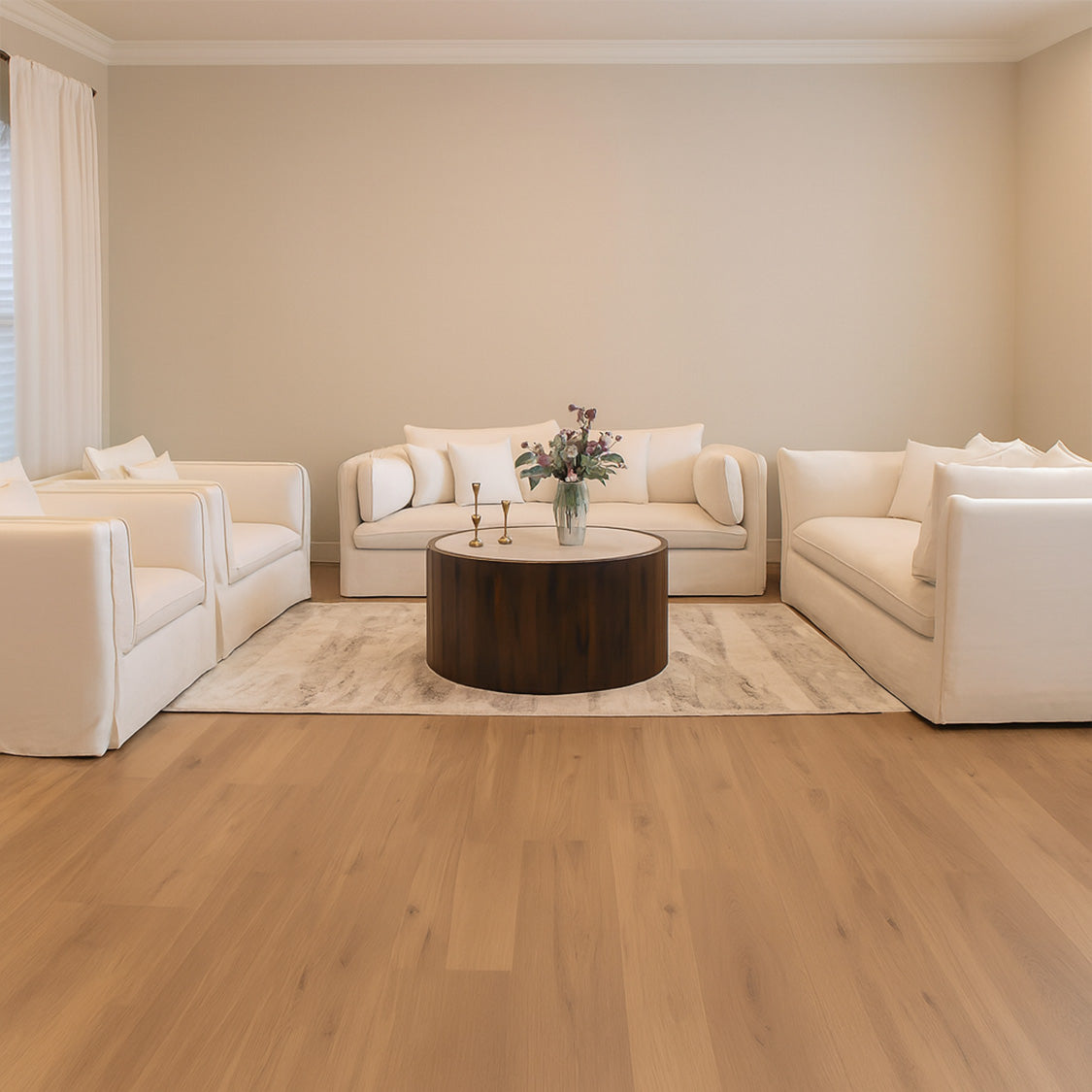 كنب كابيلا فردي باللون البيج