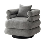 Grey single sofa