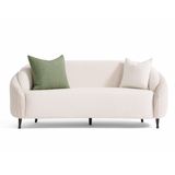 كنب ريف ثنائي باللون الكريمي الرمادي