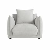 كنب كاستا فردي باللون الرمادي