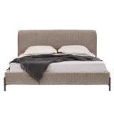 سرير أوروڤا باللون البني