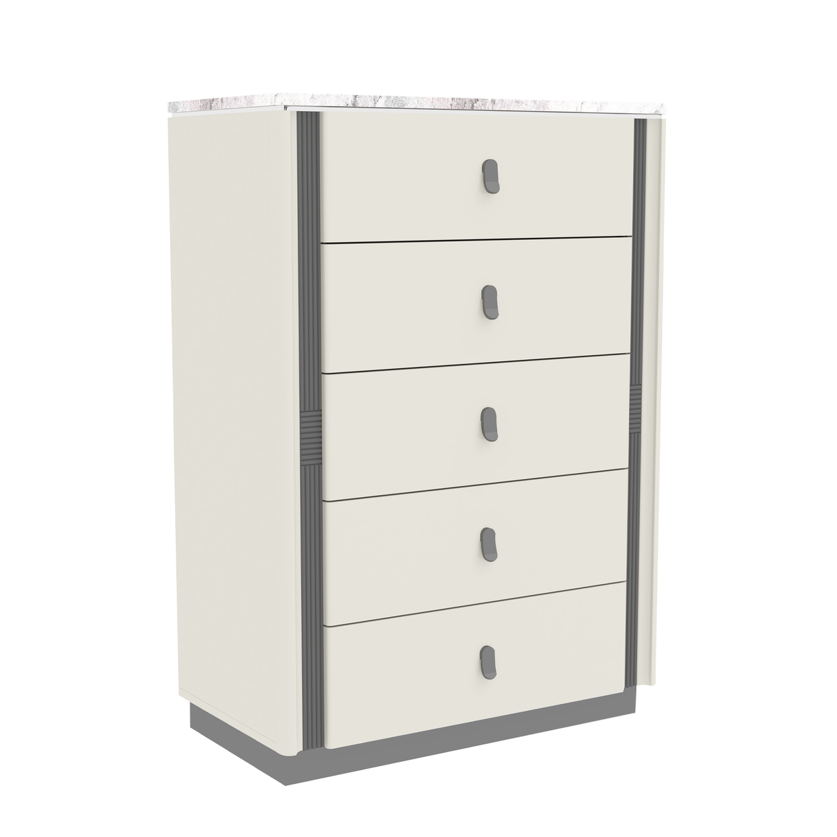 شوفنيرة إيفوريا باللون الرمادي