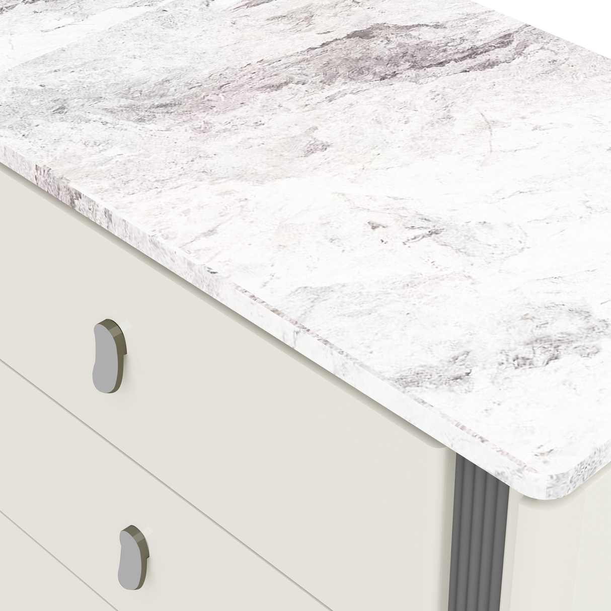 شوفنيرة إيفوريا باللون الرمادي