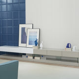 رف تلفاز أميليا باللون الأبيض