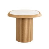 طاولة جانبية ميسوما باللون البيج