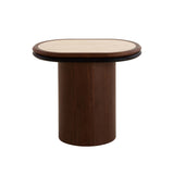 طاولة جانبية راليفا باللون البني