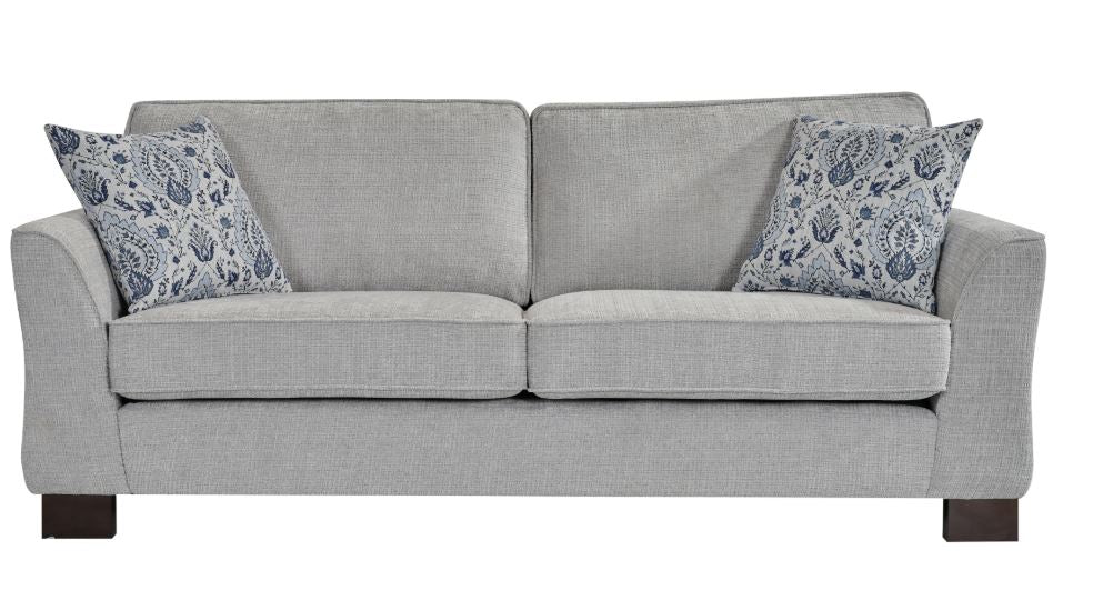 كنب ثلاثي مالفيسا باللون الرمادي