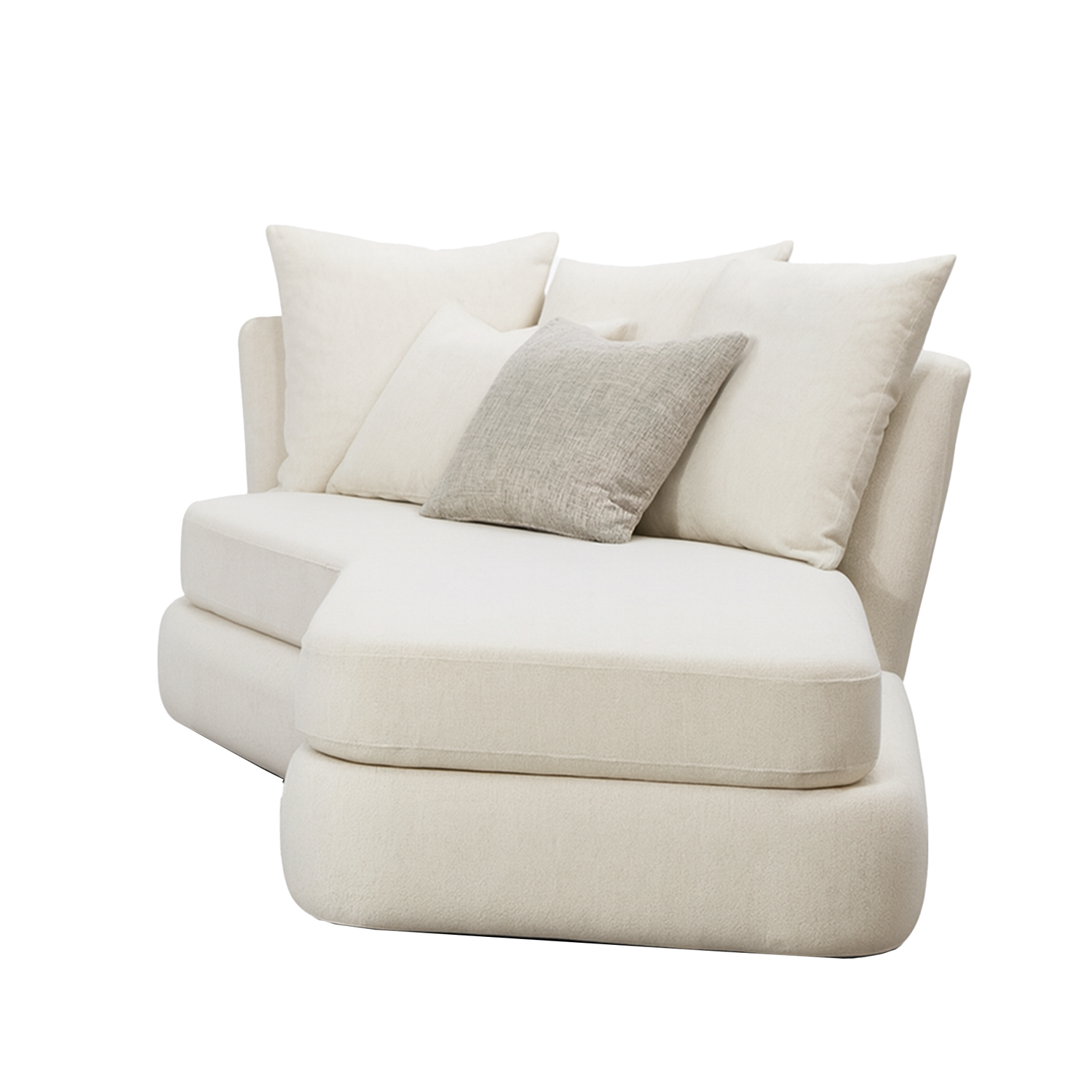 كنب لارين ثنائي باللون البيج