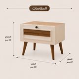 غرفة نوم فيرونا باللون الكريمي