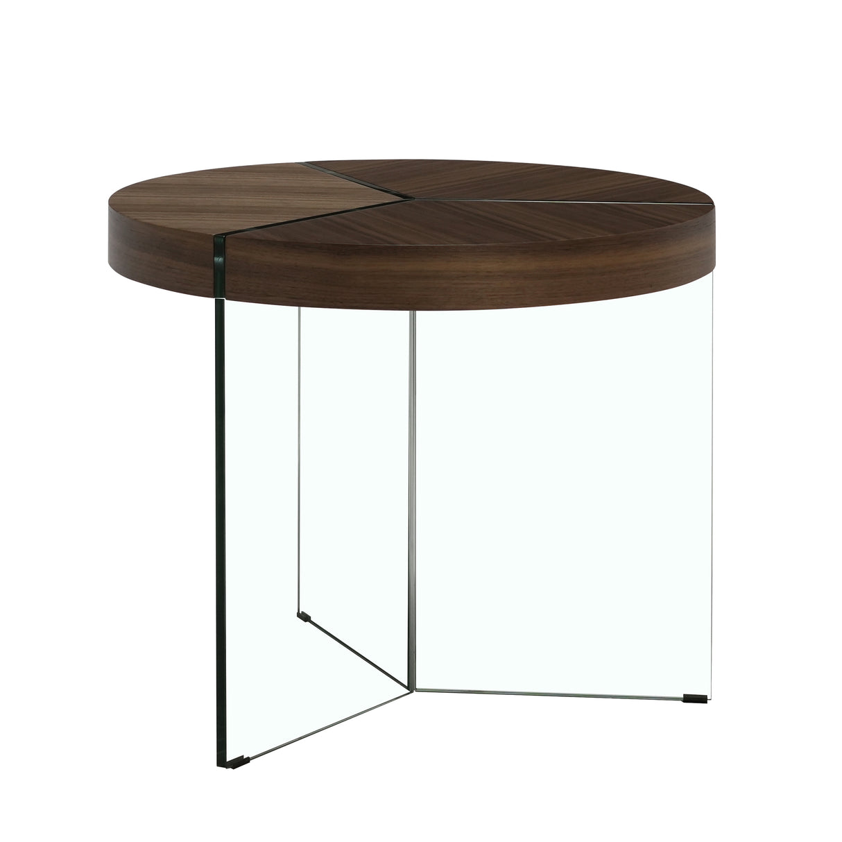 طاولة جانبية ألين باللون البني