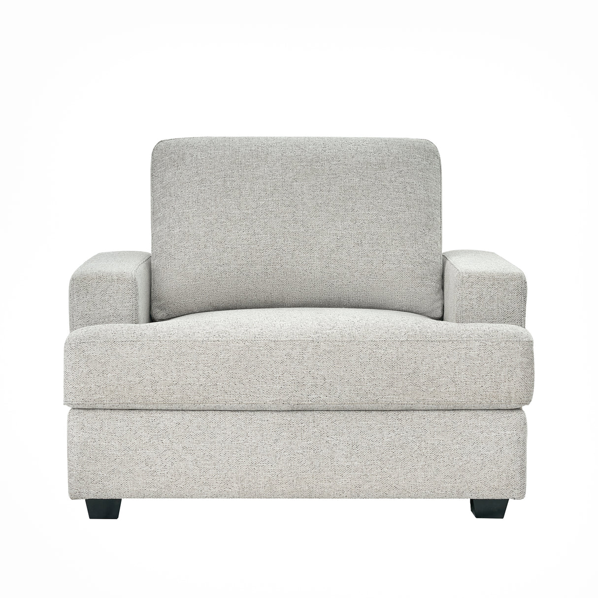 كنب نوفارا فردي باللون الرمادي