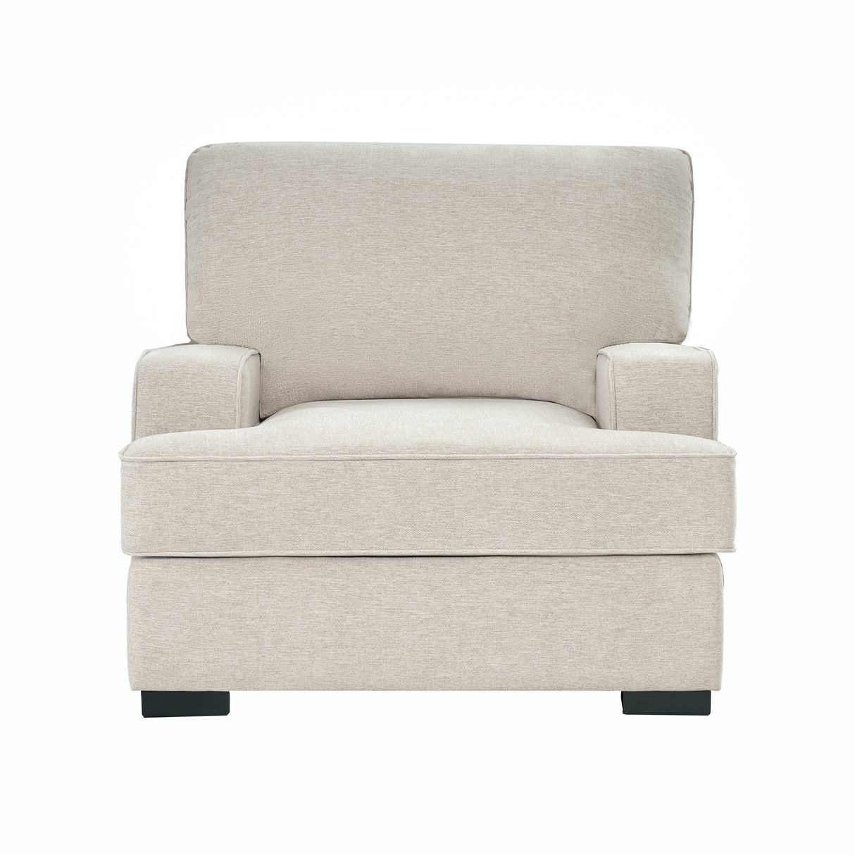 كنب سيرانا فردي باللون الكريمي