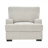 كنب ميراليا فردي باللون الكريمي