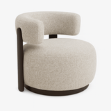 كنب لوريسا فردي باللون البيج