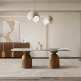 طاولة طعام نوريفيا باللون البني