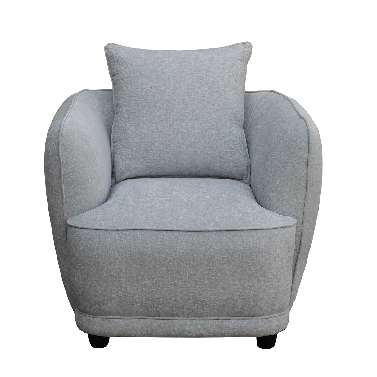 Velora single sofa in gray