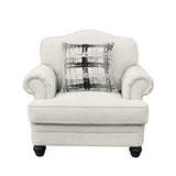 كنب لاريس فردي باللون البيج