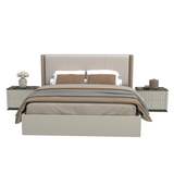 سرير ألتيرا باللون البني