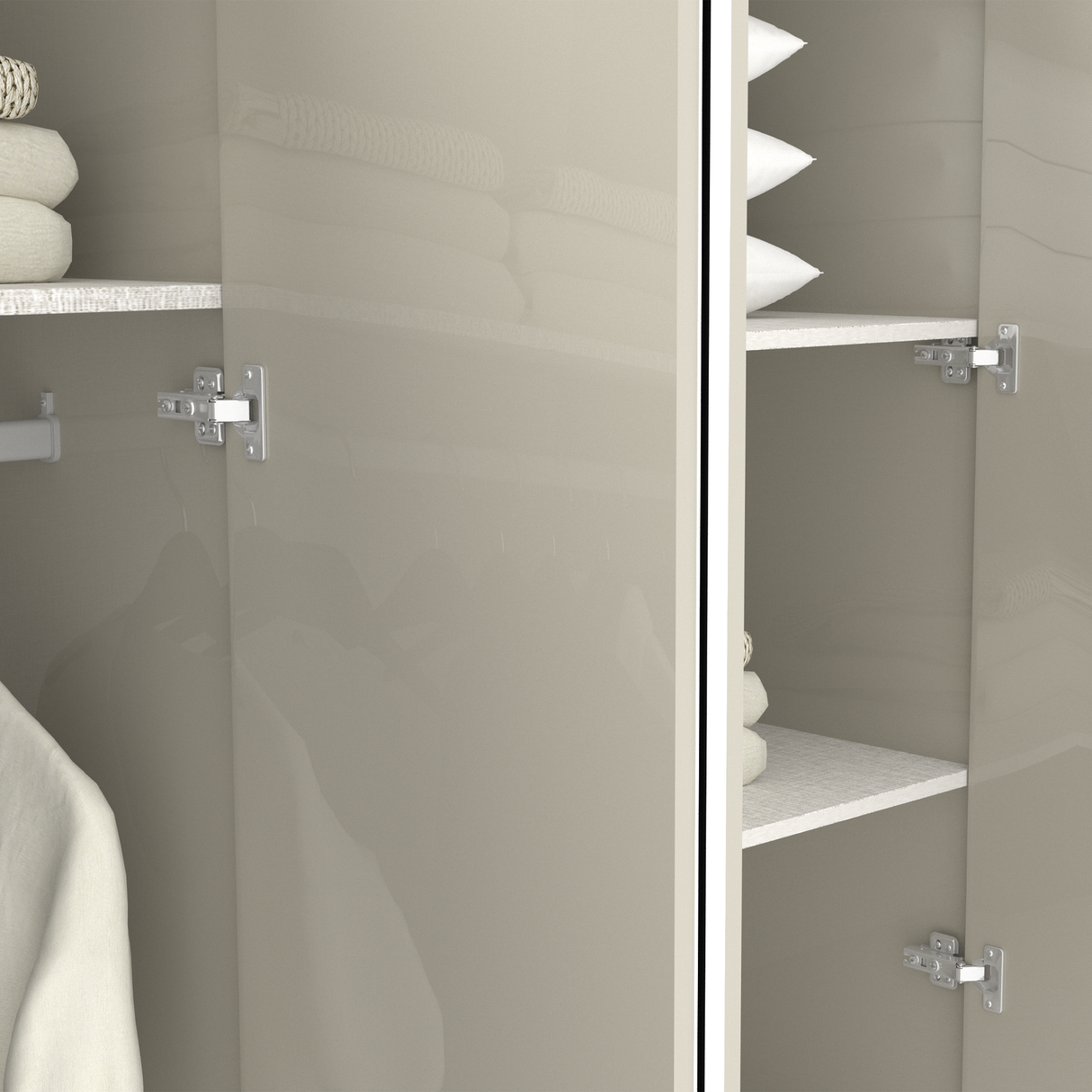 دولاب ألتيرا باللون الرمادي