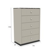 شوفنيرة ألتيرا باللون الرمادي