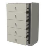 شوفنيرة إيفوريا باللون الرمادي