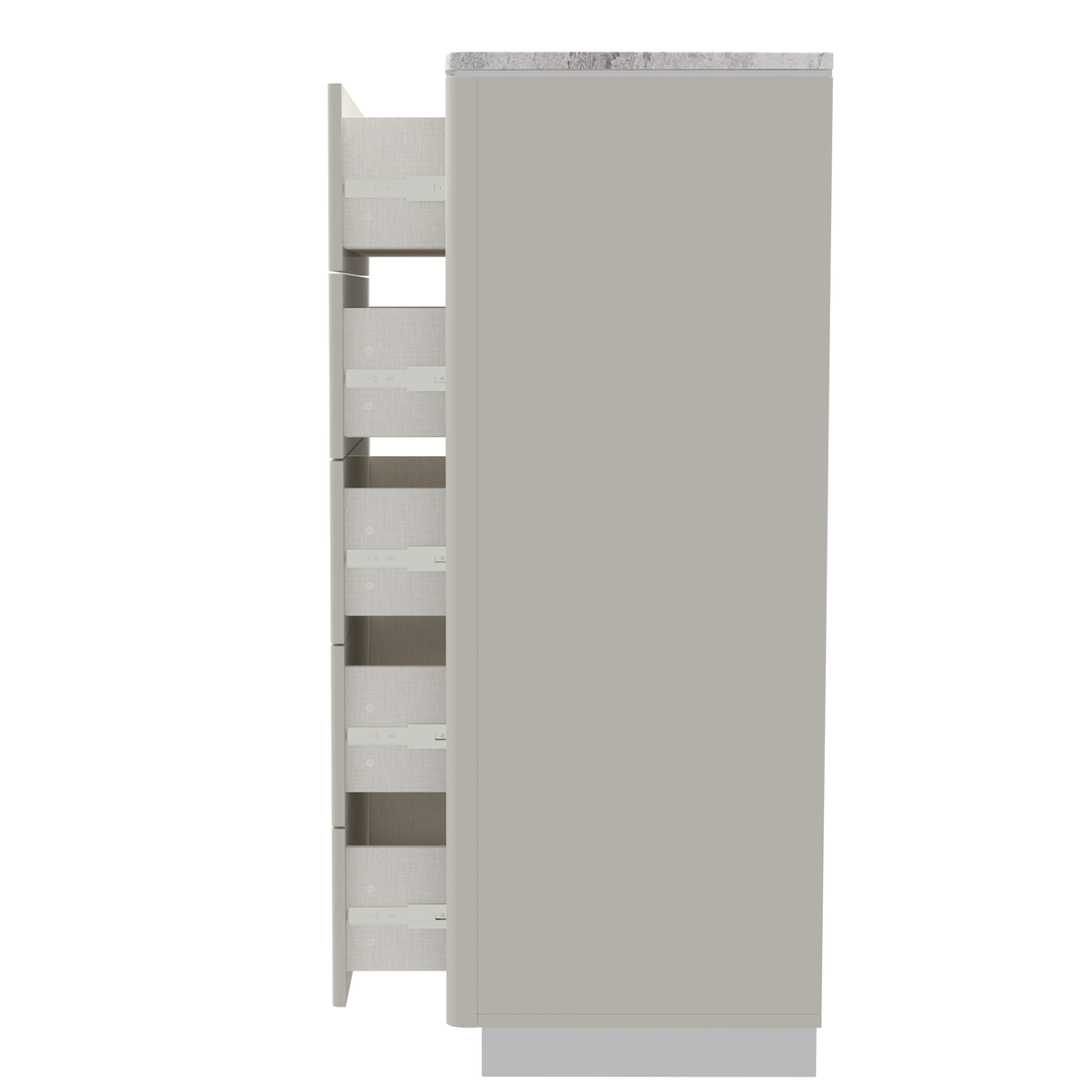 شوفنيرة إيفوريا باللون الرمادي