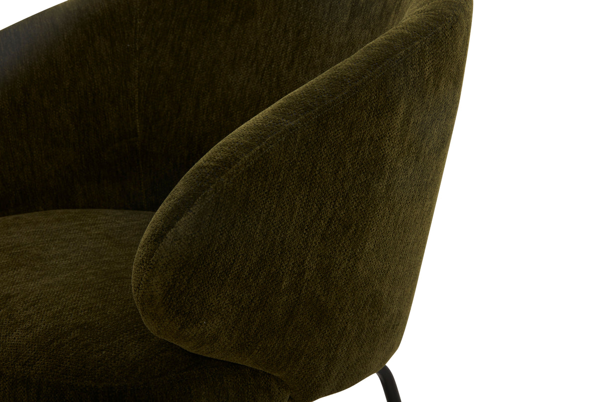 كرسي فردي روكيا باللون الزيتي