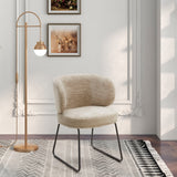 كرسي فردي كايلا باللون البيج