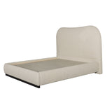 سرير إليت باللون الأبيض