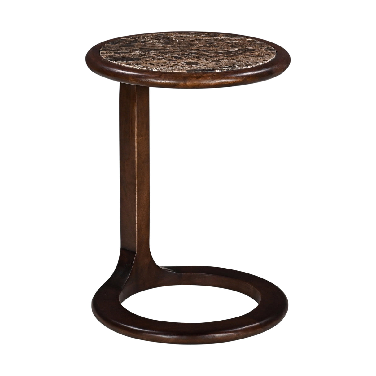 طاولة وسطية توري باللون البني الغامق