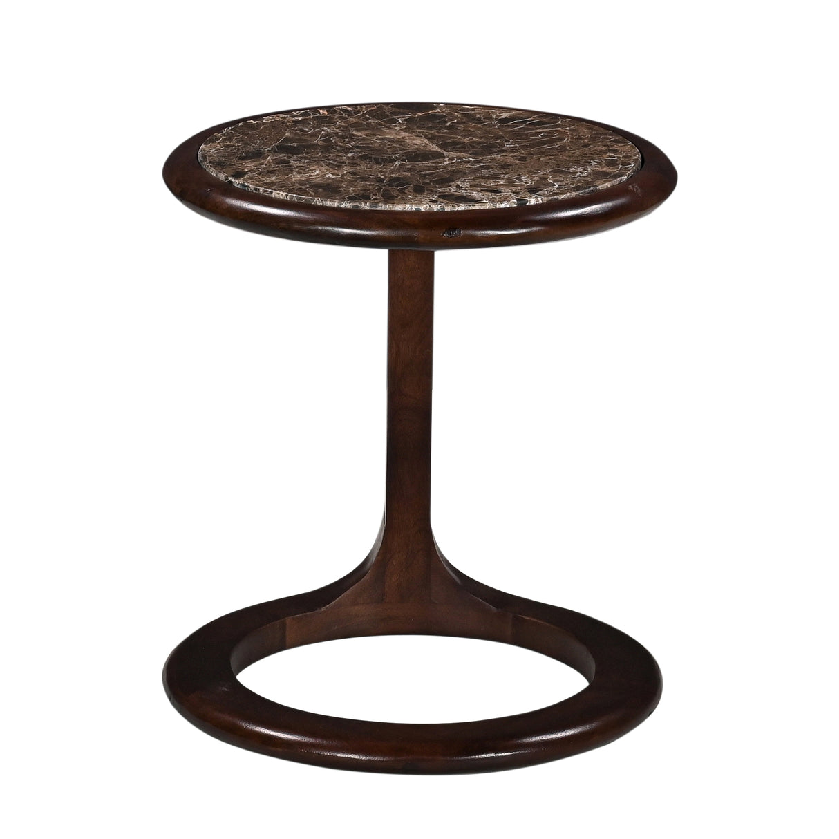 طاولة وسطية توري باللون البني الغامق