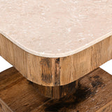 طاولة وسطية فيدا باللون الخشبي