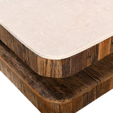 طاولة وسطية أوريا باللون الخشبي