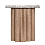 طاولة وسطية أمالا باللون البني