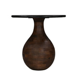 طاولة وسطية أوركاليا باللون البني الداكن