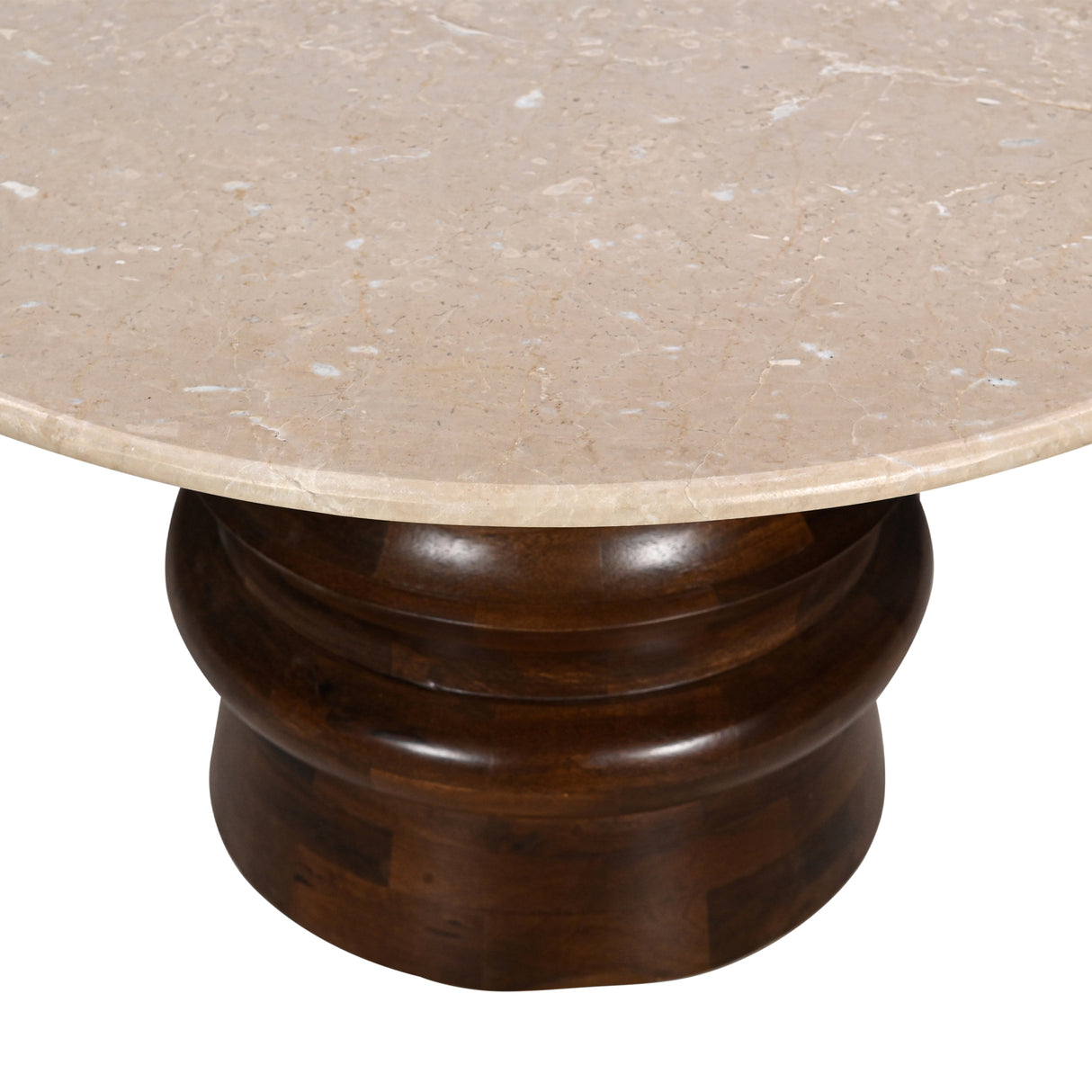 طاولة وسطيه لوريفانا باللون البني