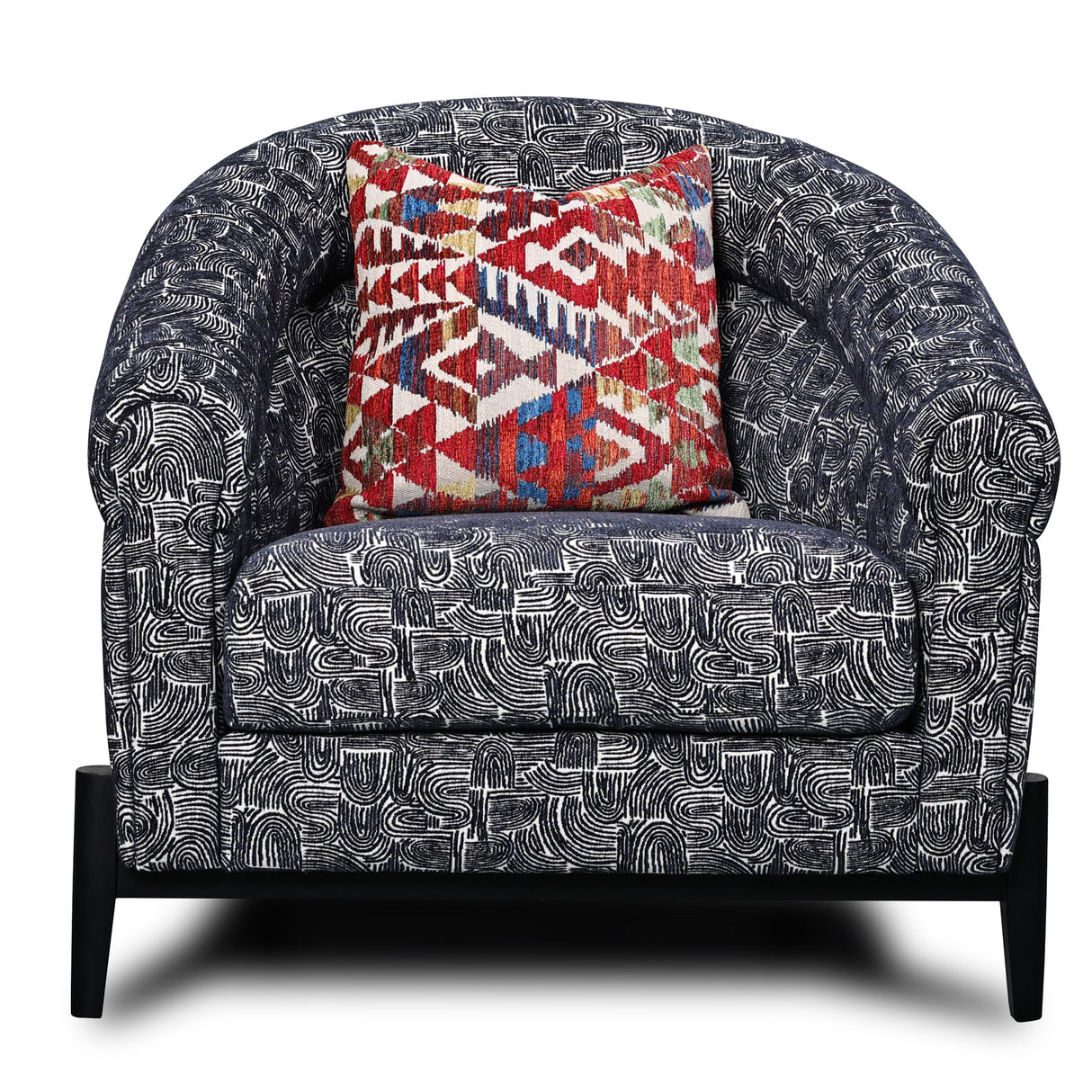 كنب فِــيرا فردي باللون الرمادي