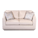 طقم كنب مورينو باللون الأبيض