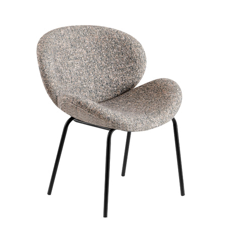 كرسي رافيل باللون الرمادي الغامق