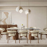 طاولة طعام نوريفيا باللون البني