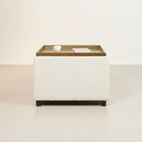 طاولة قهوة برينا باللون البنى