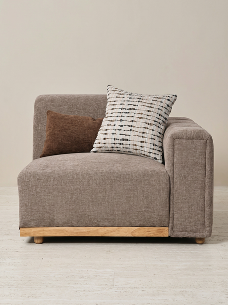 كنب زاوية أوسلو باللون البني