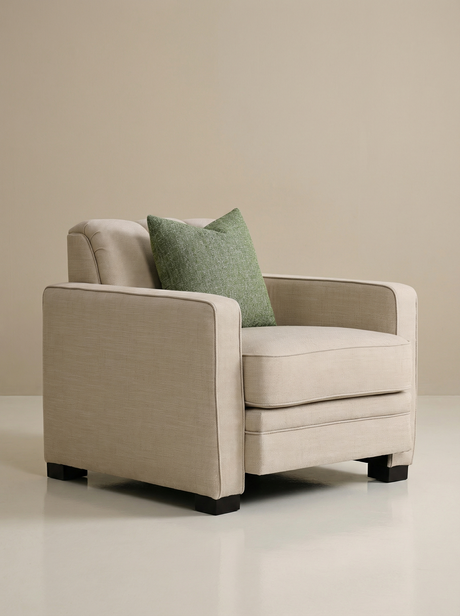 كنب فردي فيينا باللون البيج